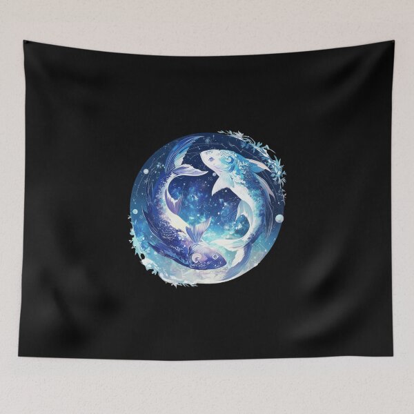 Item preview, Pisces Sign // Zodiac Symbols // Pisces // Galaxy // Birth Sign // Pisces Ascendent designed and sold by SMARTKIT  DESIGNAGENCY.