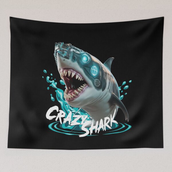 Item preview, Crazy shark designed and sold by JansenGS.