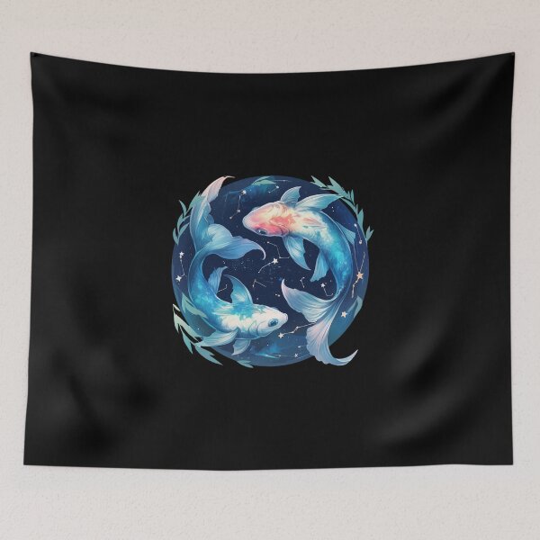 Item preview, Pisces Sign // Zodiac Symbols // Pisces // Galaxy // Birth Sign // Pisces Ascendent designed and sold by SMARTKIT  DESIGNAGENCY.