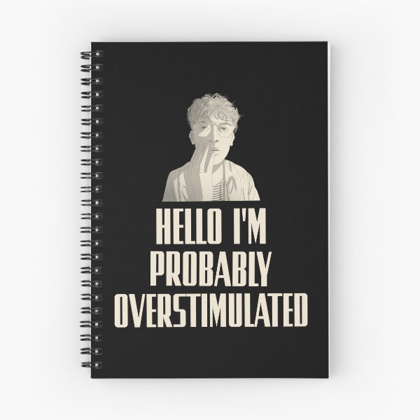 Item preview, Hello I'm Probably Overstimulated designed and sold by 87-Aesthetics.