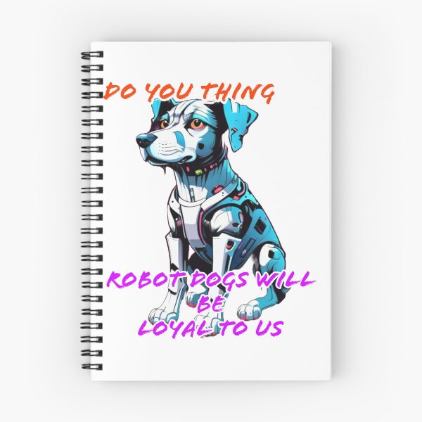 Item preview, Do You Think Robot Dogs Will Be Loyal To Us designed and sold by DesignPrePress.