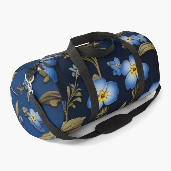 Item preview, Elegant Blue Myosotis Forgetget Me Not Botanical Design designed and sold by DreamCraze.