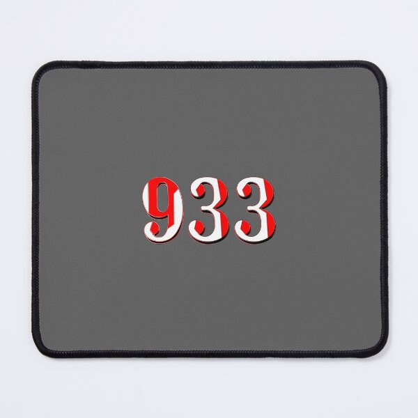 Item preview, number nine hundred and thirty three digit 933 order sequence team member age designed and sold by 4rpixs.