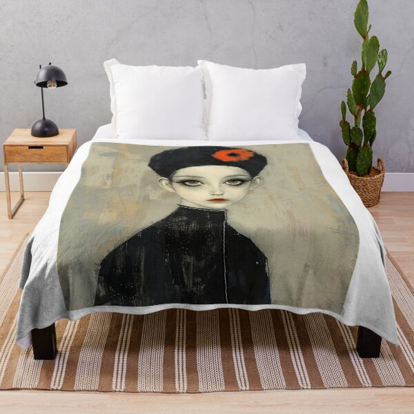 Item preview, Surreal Portrait with Poppy designed and sold by yellowmanman.