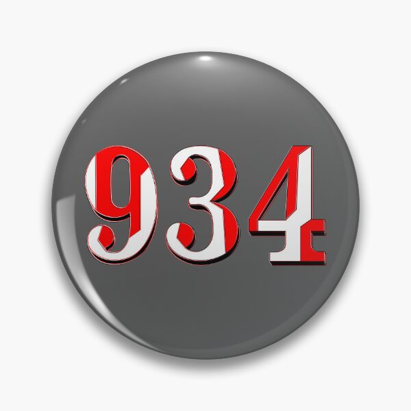 Item preview, number nine hundred and thirty four digit 934 order sequence team member age designed and sold by 4rpixs.