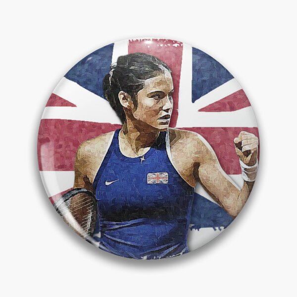 Item preview, Emma Raducanu Union Jack designed and sold by Aemeth.