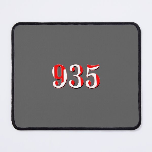 Item preview, number nine hundred and thirty five digit 935 order sequence team member age designed and sold by 4rpixs.
