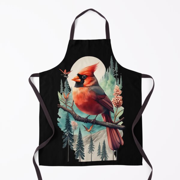 Item preview, Cardinal bird and forest view designed and sold by Ann Miu Deluxe.