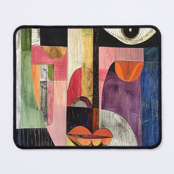 Item preview, Abstract Cubist Portrait designed and sold by yellowmanman.