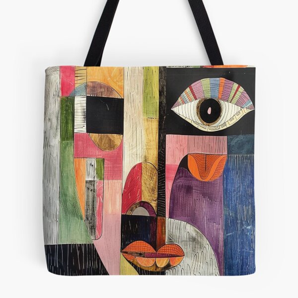 Item preview, Abstract Cubist Portrait designed and sold by yellowmanman.