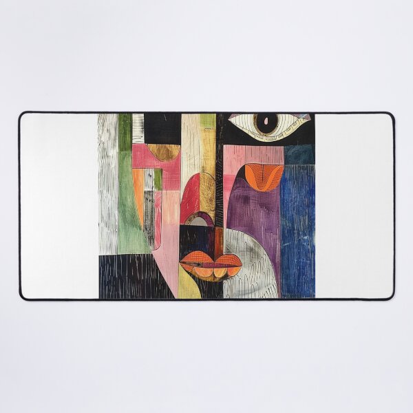Item preview, Abstract Cubist Portrait designed and sold by yellowmanman.