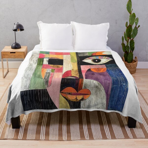 Item preview, Abstract Cubist Portrait designed and sold by yellowmanman.