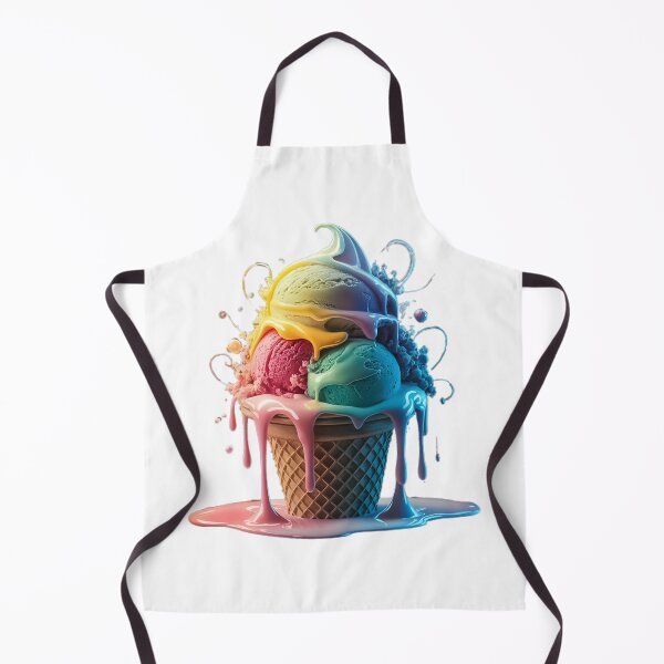 Item preview, Melting Ice cream with different flavours  designed and sold by KRStyleClub.