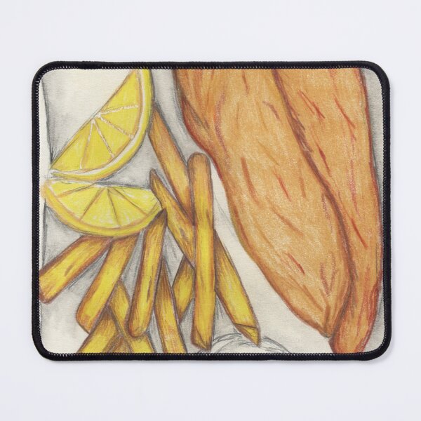 Item preview, Fish and chips designed and sold by Artbysarah23.