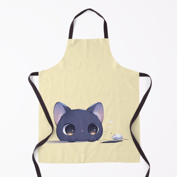 Item preview, Curious Cat Observing Mouse on Desk designed and sold by Windy-market.