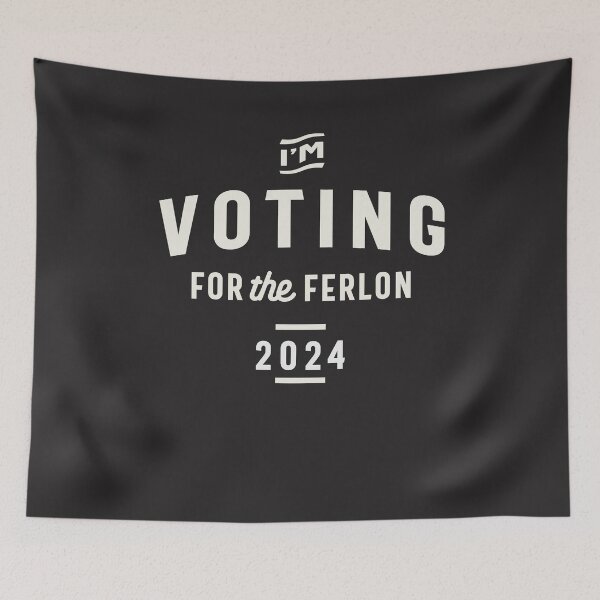 Item preview, I'm Voting For The Convicted Felon Funny Pro Trump 2024 designed and sold by cidolopez.