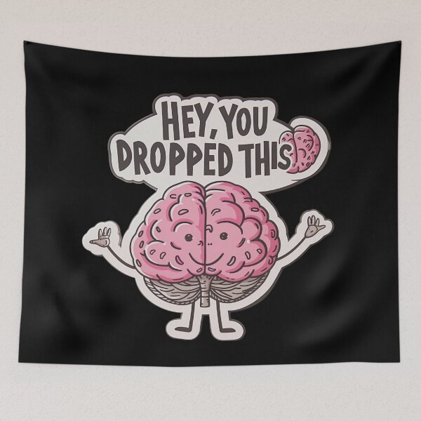 Item preview, Intelligent Occurrence: The Cheerful Brain Alert designed and sold by ART ATTACK ZONE.
