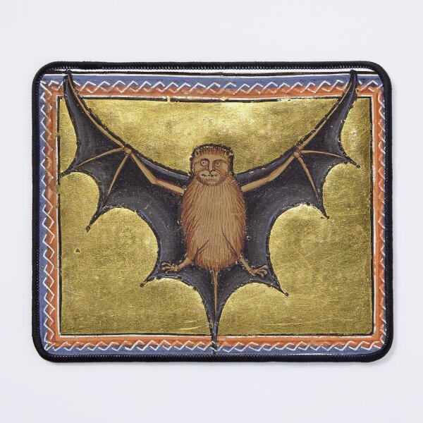 Item preview, Bat Illustration Aberdeen Bestiary Manuscript 16th Century designed and sold by rosaliemillen.