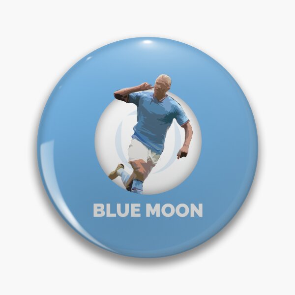 Item preview, Blue Moon (White) - Erling Haaland | Manchester City designed and sold by JdoggSMFC.