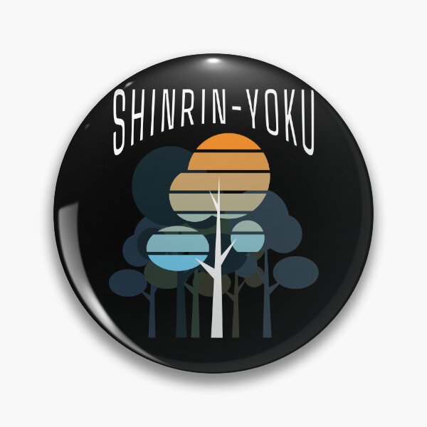 Item preview, Forest Bathing Shinrin Yoku Nature designed and sold by MooonTees.