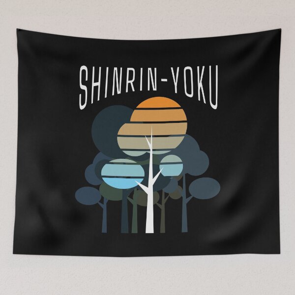 Item preview, Forest Bathing Shinrin Yoku Nature designed and sold by MooonTees.