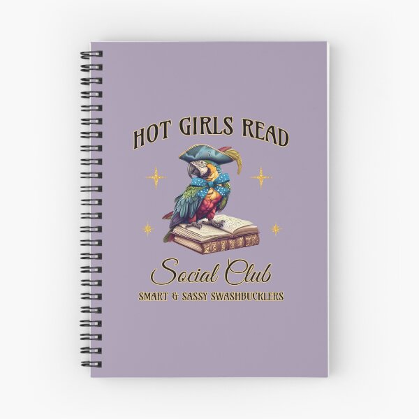 Item preview, Hot Girls Read Book Coquette Aesthetic Pirate designed and sold by CozyLightsStore.