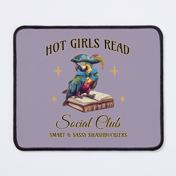 Item preview, Hot Girls Read Book Coquette Aesthetic Pirate designed and sold by CozyLightsStore.