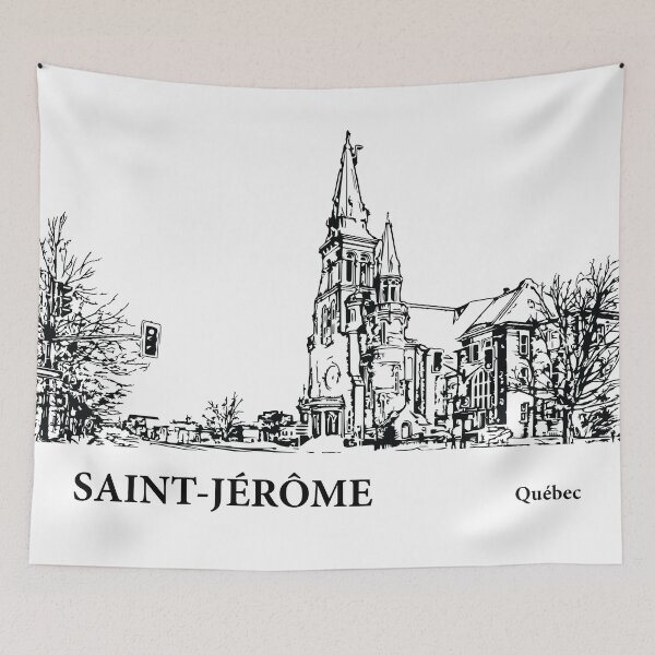 Item preview, Saint-Jérôme Québec designed and sold by Lakeric Cityscapes.