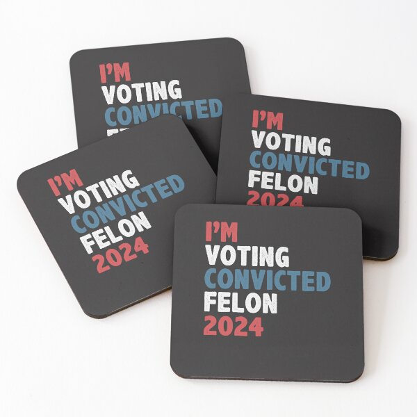 Item preview, I'm Voting Convicted Felon 2024 designed and sold by cidolopez.