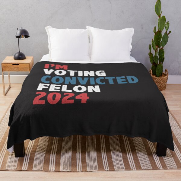 Item preview, I'm Voting Convicted Felon 2024 designed and sold by cidolopez.