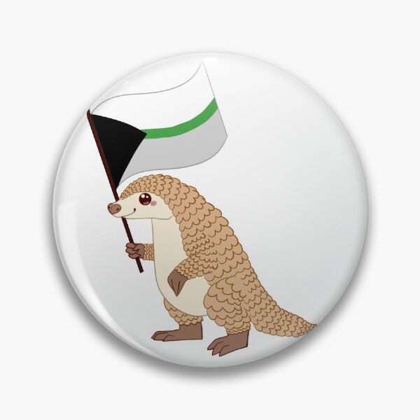 Item preview, Demiromantic Pride Pangolin designed and sold by Zac Stigdon.
