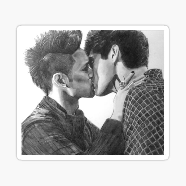 Malec. Sticker