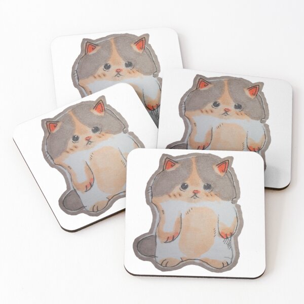 Item preview, cat, kitten, anime, cartoon, cute designed and sold by DonnaBlankaArt.