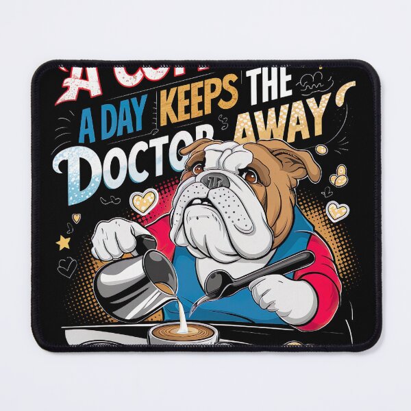 Item preview, A Coffee a Day Keeps the Doctor Away designed and sold by LisaFagin.
