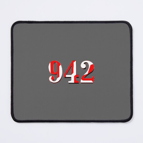Item preview, number nine hundred and forty two digit 942 order sequence team member age designed and sold by 4rpixs.