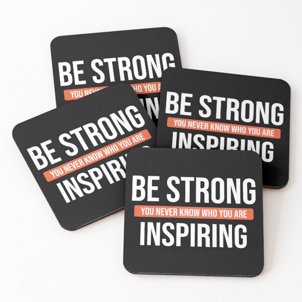 Item preview, Be strong you never know who you are inspiring designed and sold by BandiRock.