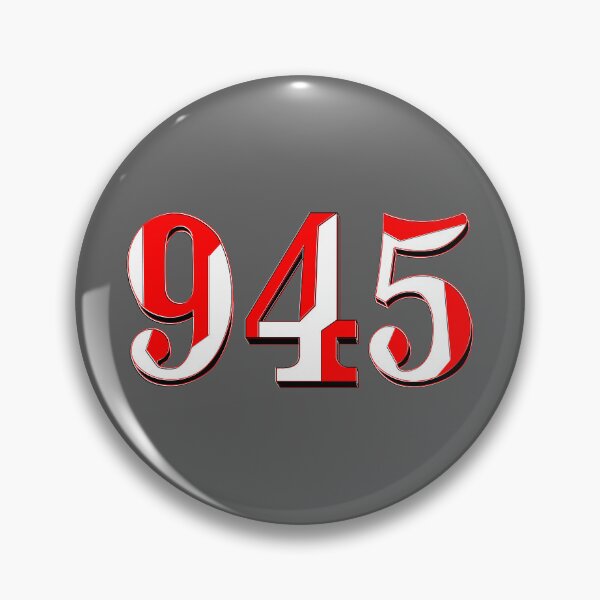 Item preview, number nine hundred and forty five digit 945 order sequence team member age designed and sold by 4rpixs.