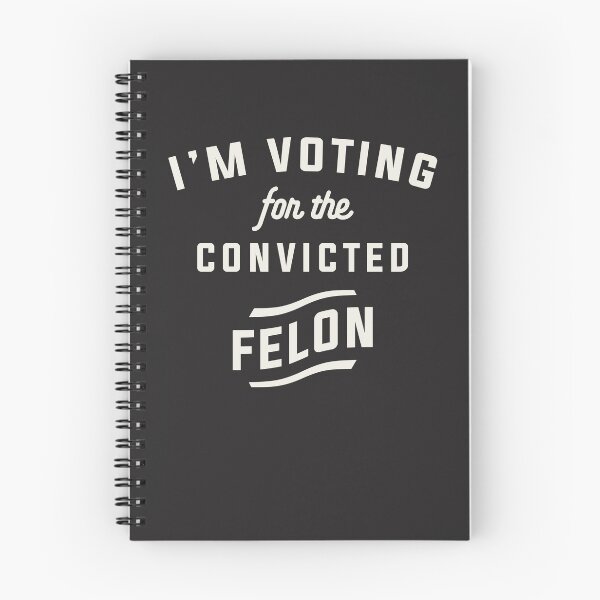 Item preview, I'm Voting For The Convicted Felon Funny Pro Trump 2024 designed and sold by cidolopez.