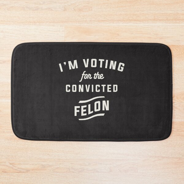 Item preview, I'm Voting For The Convicted Felon Funny Pro Trump 2024 designed and sold by cidolopez.