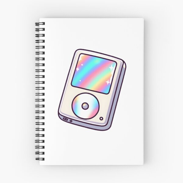 Item preview, Retro Rainbow Music Player designed and sold by UmbrellaStudio1.