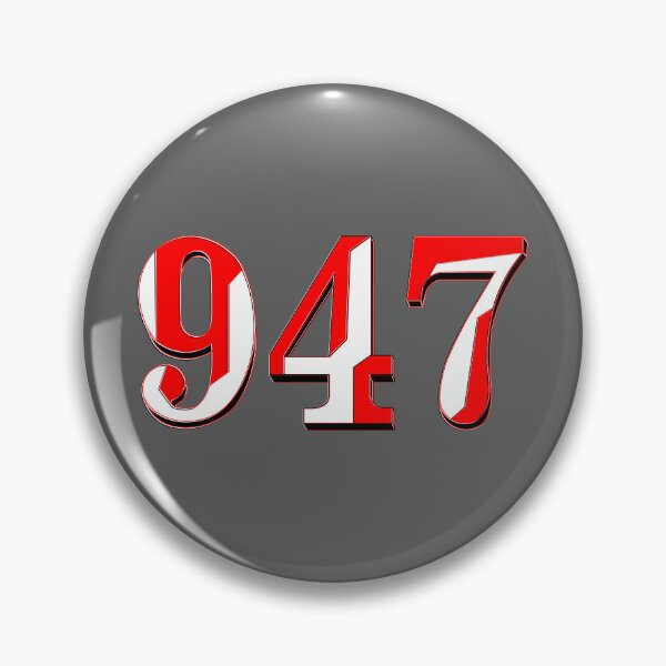 Item preview, number nine hundred and forty seven digit 947 order sequence team member age designed and sold by 4rpixs.