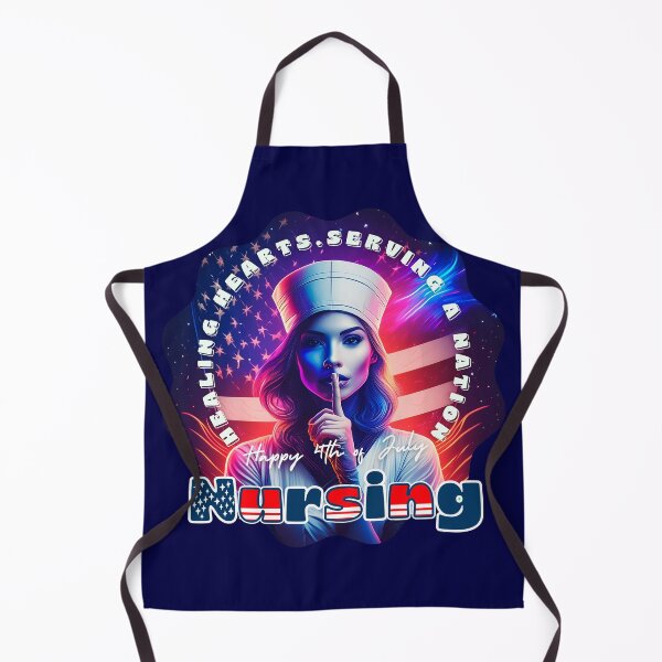 Item preview, Patriotic American nurse, 4th of july nurse design designed and sold by WuweiDG.