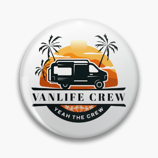 Item preview, VANLIFE CREW "YEAH THE CREW" WHITE DESIGN designed and sold by Shannon Rogers.