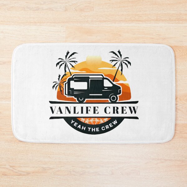 Item preview, VANLIFE CREW "YEAH THE CREW" WHITE DESIGN designed and sold by Shannon Rogers.