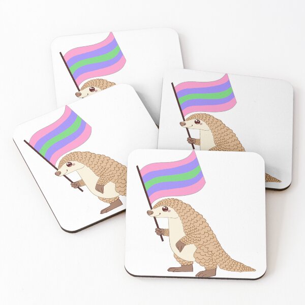 Item preview, Pangolín del orgullo trigénero designed and sold by Zac Stigdon.