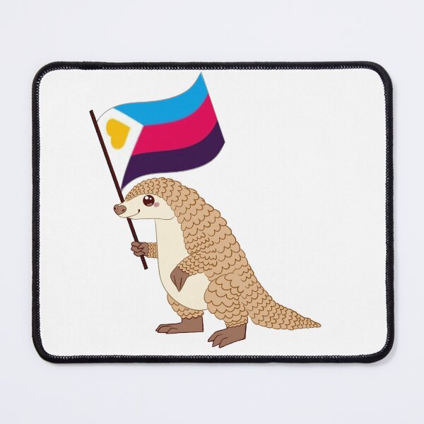 Item preview, Polyamorous Pride Pangolin designed and sold by Zac Stigdon.