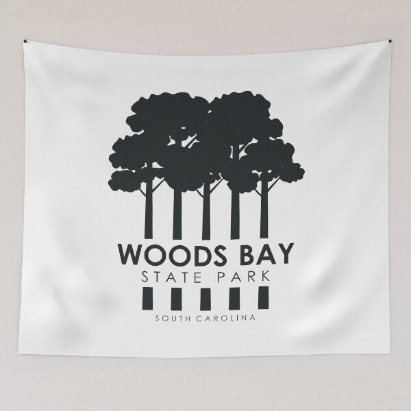 Item preview, Woods Bay State Park South Carolina Pine Forest designed and sold by bivenart.