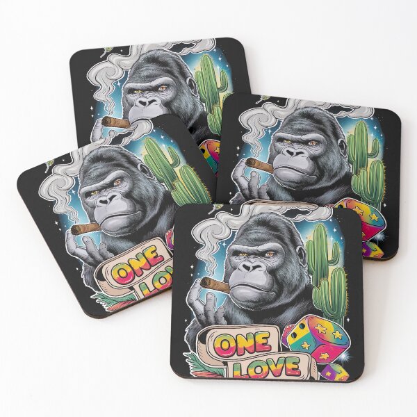 Item preview, The Gorilla One Love designed and sold by LisaFagin.