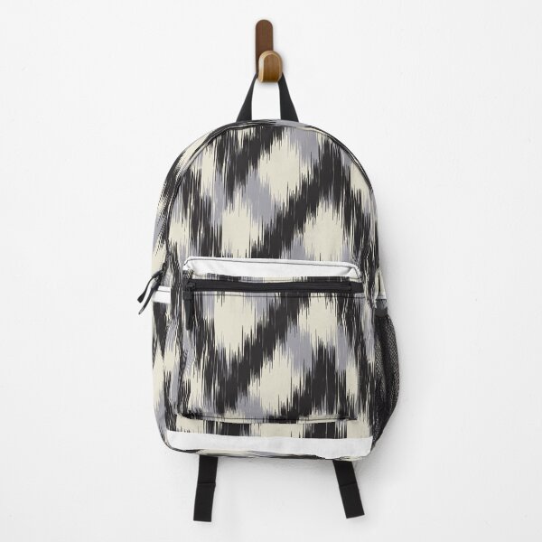 Item preview, Classic Zigzag Ikat Pattern in Natural Tones designed and sold by Opart Srinok.