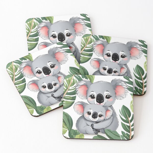 Item preview, Adorable Koala Couple designed and sold by InwzaDesign.